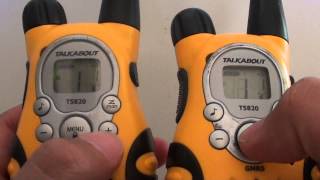 How to EnableDisable Keypad Lock of Motorolla TalkAbout Walkie Talkie [upl. by Lilaj]