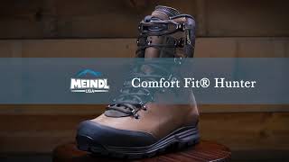 Meindl ComfortFit Hunter 400gram Insulated Boot  MEINDL USA [upl. by Kimble432]