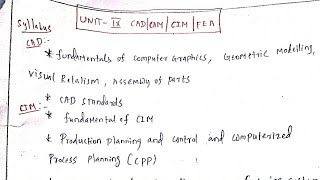 💥💥TNPSC AE MECHANICAL 2021  UNIT 9 CADCAMCIMFEA SYLLABUS AND OLD QUESTION ANALYSIS  CAD CAM [upl. by Murry]