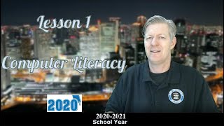 Computer Literacy Lesson 1 2020 Introduction basics [upl. by Follansbee]