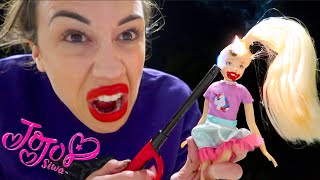 DESTROYING JOJO SIWA DOLLS EMOTIONAL [upl. by Inalaehak]