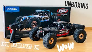 Losi Lasernut U4 распаковка и обзор  Лучшая НОВИНКА от Losi  poritor rc [upl. by Neile411]