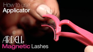 Magnetic Lash Applicator  Full Strip Lashes [upl. by Hailahk500]