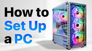 I built my PC now what  How to set up a PC the last guide youll ever need [upl. by Ochs]