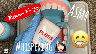 Melissa amp Doug Dentist kit  extras ASMR [upl. by Reggis869]