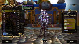 Trading Post Items in November 2024  Sylvanas Transmog Set  Arsenal Crests of the Kingdom [upl. by Trinee]