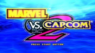 Marvel vs Capcom 2New Age of Heroes Sega Dreamcast Walkthrough No Commentary [upl. by Huggins]