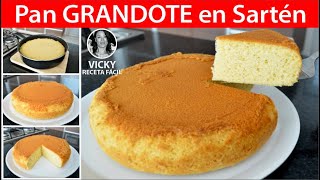 PAN DE VAINILLA SIN HORNO  Vicky Receta Facil [upl. by Rothstein]