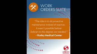 Soleran Healthcares Work Orders Suite soleran assetmanagement cmms facilitymanagement [upl. by Dianemarie]