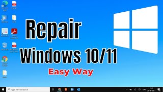 How to Repair Windows 1011 Computer 3 Easy Steps [upl. by Anidan]