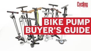 Bike pump buyers guide  Cycling Weekly [upl. by Aonehc390]