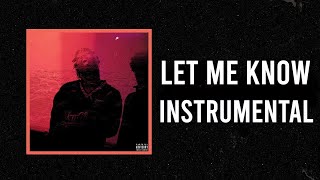 Juice WRLD  Let Me Know Instrumental prod Leo let me know juice wrld instrumental [upl. by Kriss]