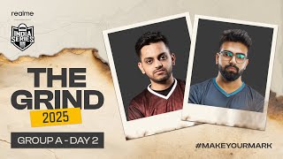 MAP STREAM realme BGIS 2025  THE GRIND  Group A  Day 2 [upl. by Simmie]