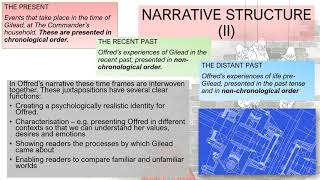 The Handmaids Tale  Exploring Narrative Structure [upl. by Gollin278]