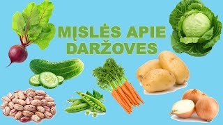 MĮSLĖS APIE DARŽOVES [upl. by Lagas]