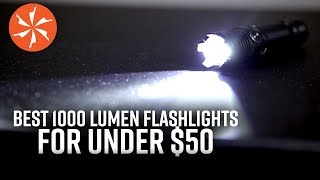 Best 1000 Lumen Flashlights Under 50 Available at KnifeCentercom [upl. by Volpe]