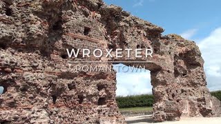 Discover Wroxeter Roman City full tour Roman Britain Baths forum  Shrewsbury Shropshire [upl. by Nauqad]