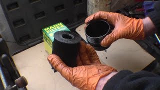 Citroen  Peugeot 16 HDI Oil amp Filter Change [upl. by Feeley]