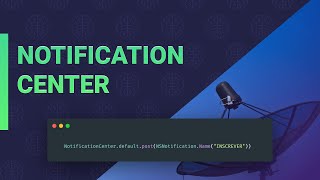 SWIFT Aprenda usar o NotificationCenter [upl. by Attenol]
