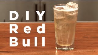 DIY Red Bull  Making Your Own Energy Drink [upl. by Yeltnarb415]