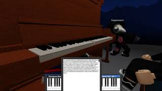 Roblox Piano  Blue Bird  Naruto Shippuden [upl. by Ivetts]