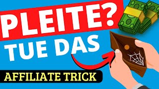 VERDIENE 300€ TAG selbst wenn du pleite bist 🤑 Affiliate Marketing für Anfänger digistore24 [upl. by Nelav]