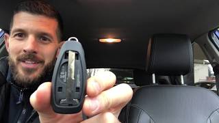 Ford Fiesta proximity key unlock when battery dead [upl. by Idnod]