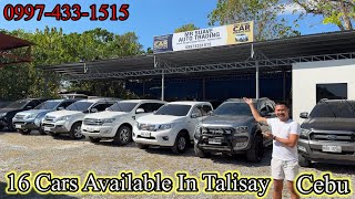 16 Cars Available In Talisay Cebu price starts at ₱195k [upl. by Inahteb]