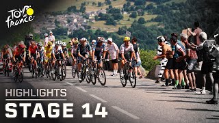 Tour de France 2024 Stage 14  EXTENDED HIGHLIGHTS  7132024  Cycling on NBC Sports [upl. by Ykcir]