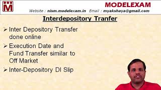 Inter Depository Transfer  Inter Depository DIS [upl. by Merralee]