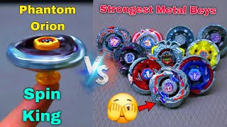 Phantom Orion vs 10 Strongest Beyblade Battle  Results Will Leave You Stunned  IB By Sunil [upl. by Gladis]