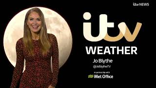 Jo Blythe ITV Weather 24th January 2024 [upl. by Grindlay]