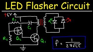 LED Flasher Circuit [upl. by Airamalegna275]