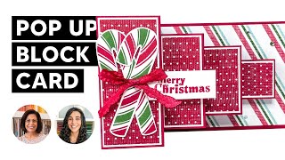 🔴6 Handmade Christmas Card Ideas  Pop Up Z Fold Block Card [upl. by Aimek]