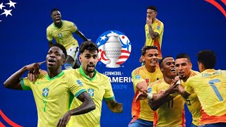 SPÉCIAL COPA AMERICA 2024  le Brésil et la Colombie au top debrief [upl. by Nabala]