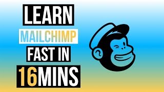 LEARN MAILCHIMP FAST IN 16 MINUTES  TUTORIAL FOR BEGINNERS IN 2022 [upl. by Oruhtra]