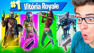 DESAFIO SÓ VALE ARMA DOS CAÇADORES FORTNITE [upl. by Dranik]