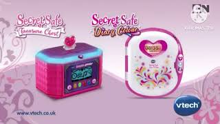 VTech secret safe diary Color and secret safe treasure chest  smyths toys [upl. by Smallman471]