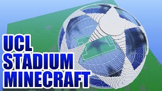 UEFA Champions League Stadium Minecraft  Download link [upl. by Cristine]