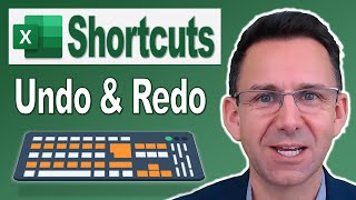 Best Excel Shortcut Keys Undo and Redo [upl. by Alon]