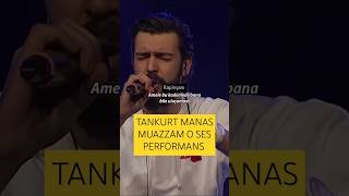 Tankurt Manas O Ses Türkiye Performans osestürkiye türkçerap keşfet shots [upl. by Nonnahc]