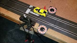 Carrera GO 143 Scale Slot Car Custom Track Layout and Multi Level quotLquot Shape Table Build [upl. by Truc223]