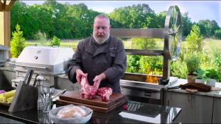 Grilled Bonein Ribeye Steak on the Gaucho Grill [upl. by Judas]