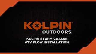 Storm Chaser™ ATV Snow Plow Assembly and Installation  KolpinOutdoors [upl. by Noeht]