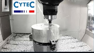 Cytec Systems usinage 5 axes CyMill machines outils en ACTION [upl. by Thamos227]