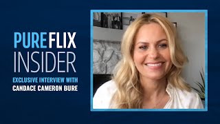 Exclusive Interview  Candace Cameron Bure  Pure Flix Insider [upl. by Ailesor]