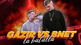 BNET VS GAZIR 🏆 REACCIÓN DE LA BATALLA 🏆 [upl. by Appel]