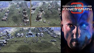 CampC 3 Kane´s Wrath  One Vision 095 Mod  All GDI Fractions  Extra Bonus GER [upl. by Ordnajela]