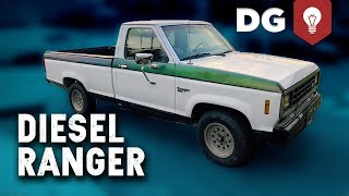 RARE 83 Ford Ranger 22L Perkins Diesel has Fuel In The Coolant [upl. by Tsuda117]