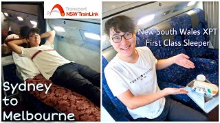 NSW XPT First Class Sleeper Sydney to Melbourne  Is catching the train better than flying Eps1 [upl. by Vary]